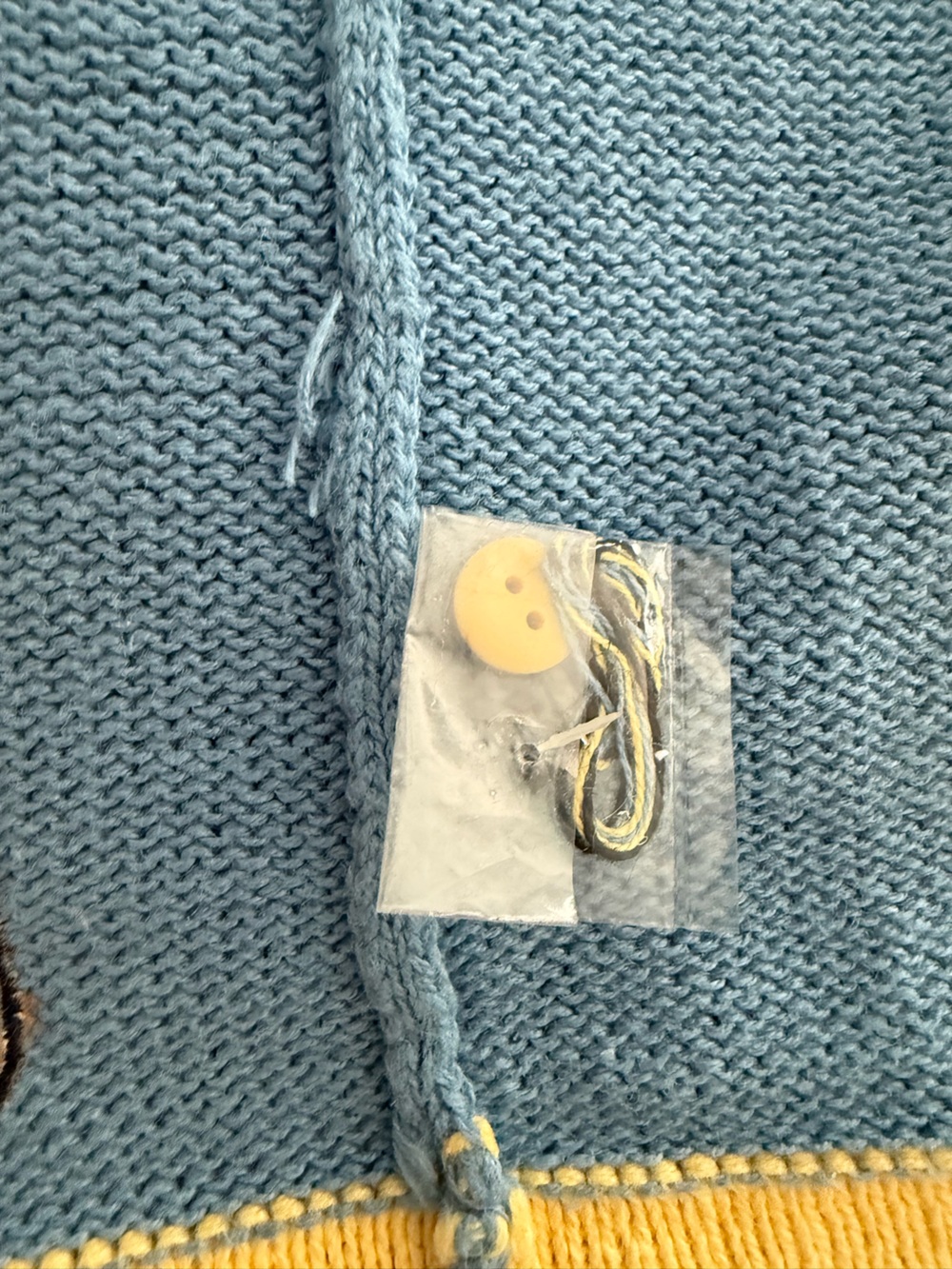 Vintage Quacker Factory Teacher Cardigan Novelty Knit Sweater - Ruler Trim - Picture 15 of 15